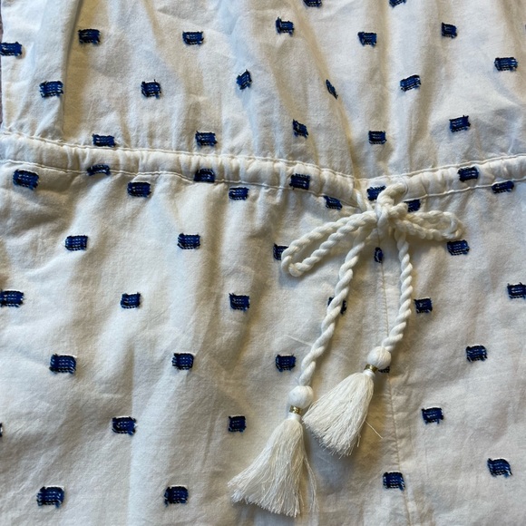 NWOT Aerie Summer Embroidered Romper - Picture 2 of 6